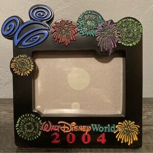 Vintage 2004 Walt Disney World Fireworks Light Up Picture Frame